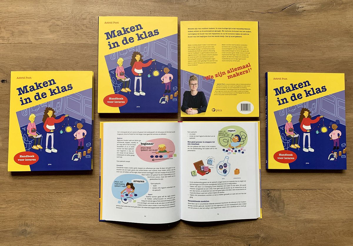 April Winactie 2!
We verloten 3 exemplaren van Maken in de klas.
>> Meedoen? Like &amp; RT dit bericht.
Woensdag om 13.00 uur maken we de winnaars bekend.
uitgeverijpica.nl/titels/nieuw/m…
