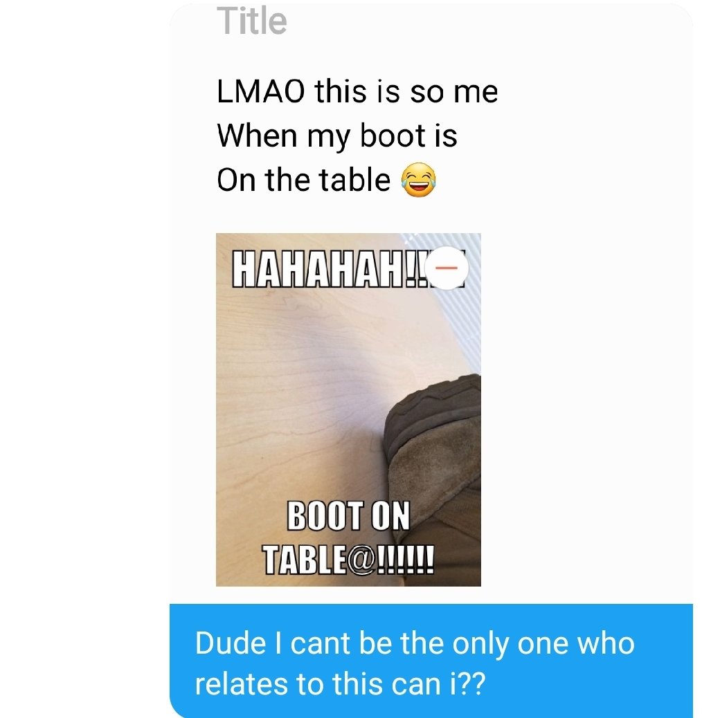 Finally! This is SO me 😂