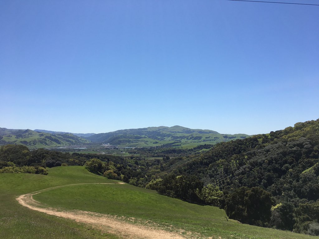 My twitter has been primarily for UC and telecom topics. But, thin news in the third week of shelter in place. Every day is #groundhogday 🤨 I decided to share a few photos from our dog walk yesterday. Great social distancing as there are 2M over those hills. Saw 7 people 😇