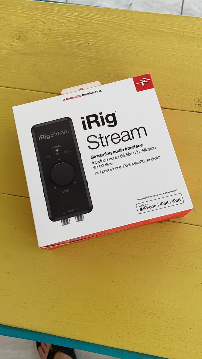 Dj_FOS_'s tweet photo. Just arrived in the mail!! Thank you @ikmultimedia for super fast shipping! Especially during these times. Super pumped to take this guy for a spin. Stepping up that stream game!! Any Dj doing streams that isn’t using an irig setup or something comparable is missing out! https://t.co/AIZYmd21jy
