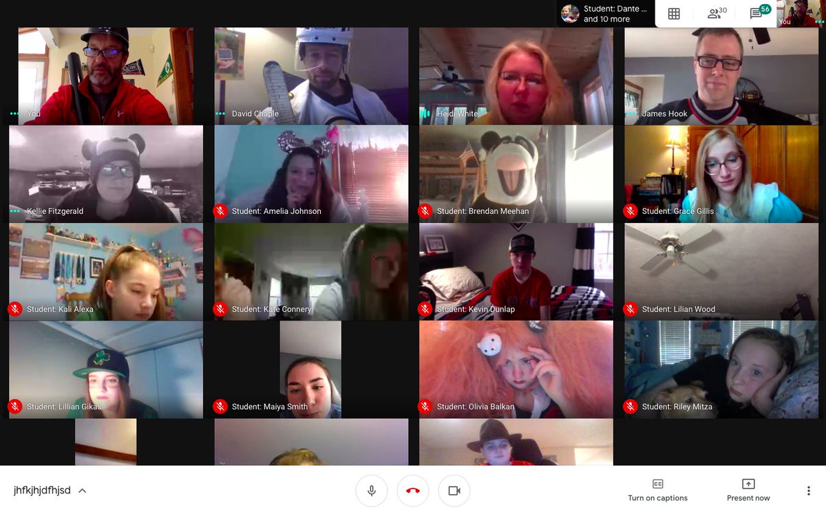 This takes remote learning to a whole new level.  #tpsprepares #costumegrammarbee