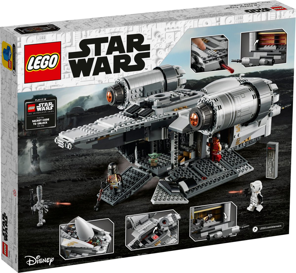 HowToBuildLEGO's tweet photo. LEGO Star Wars The Razor Crest - (75292) Official Box Images
#LEGORazorCrest #LEGO #RazorCrest #LEGO75292 https://t.co/Kq5LiF7tqW