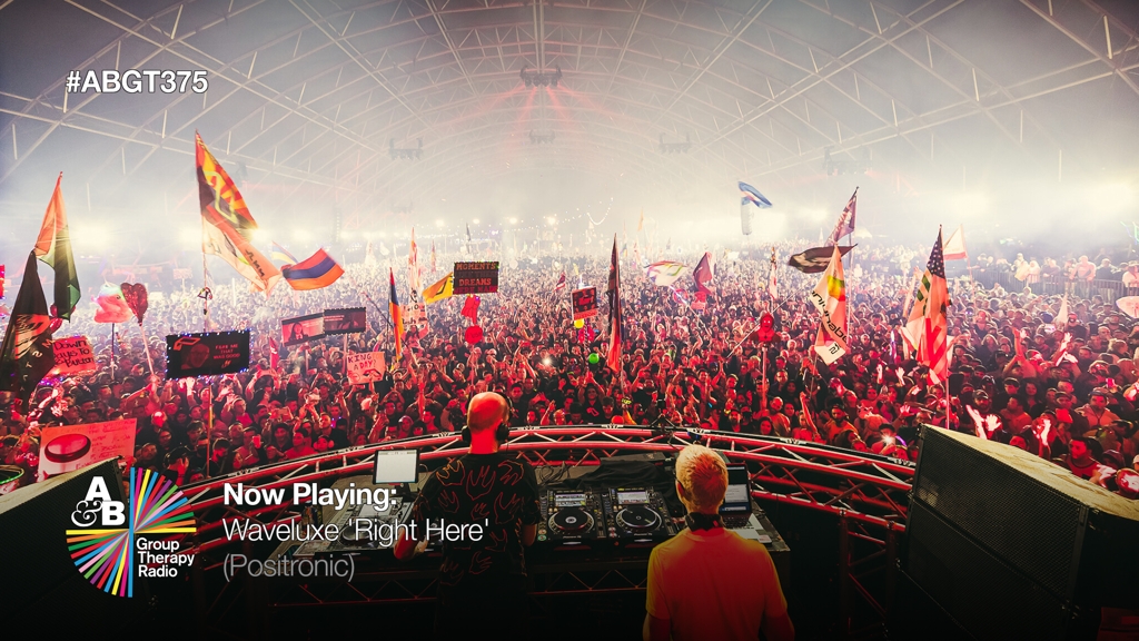 abgrouptherapy's tweet photo. 7. Next up, Waveluxe (aka @jaytechmusic) 'Right Here' (@PositronicDigi). #ABGT https://t.co/ZCNFP3ywUt https://t.co/PXFkq2Gmcq