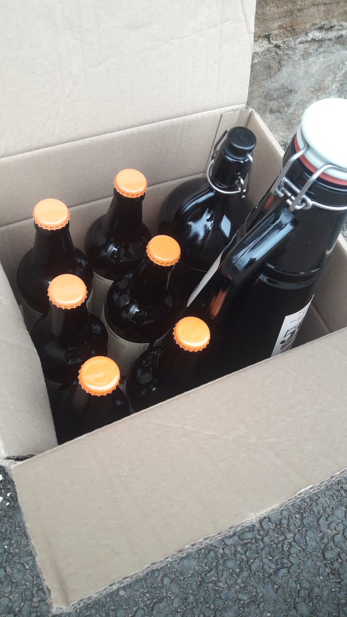 Can't beat a delivery from <a href="/ovenstone109/">Ovenstone109</a> to brighten up a Friday! #beer #brewing #shoplocal