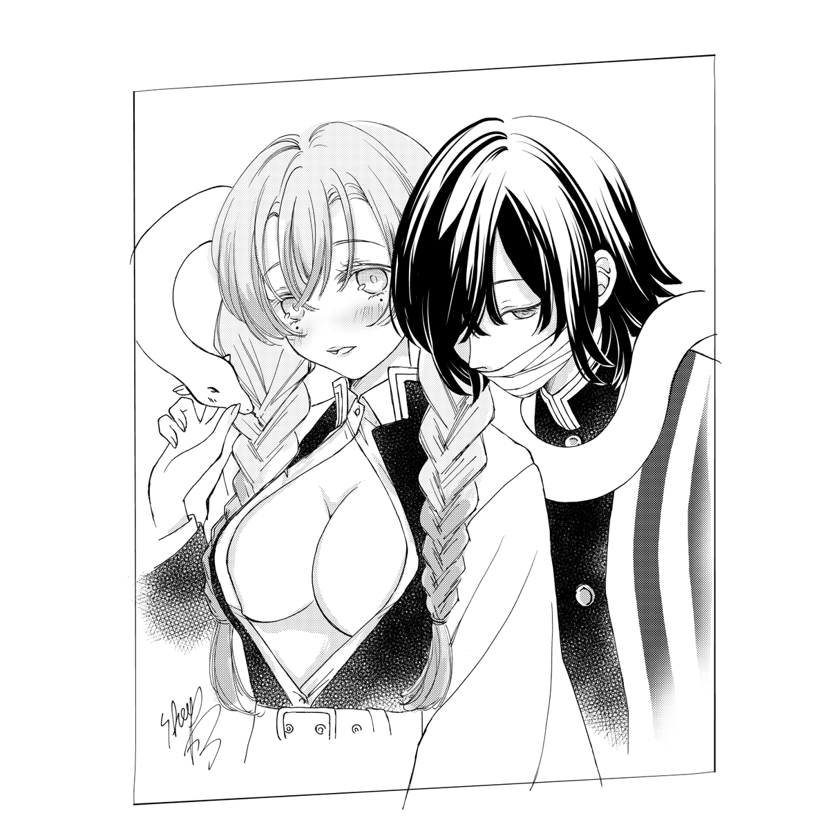 おばみつ
#鬼滅の刃 