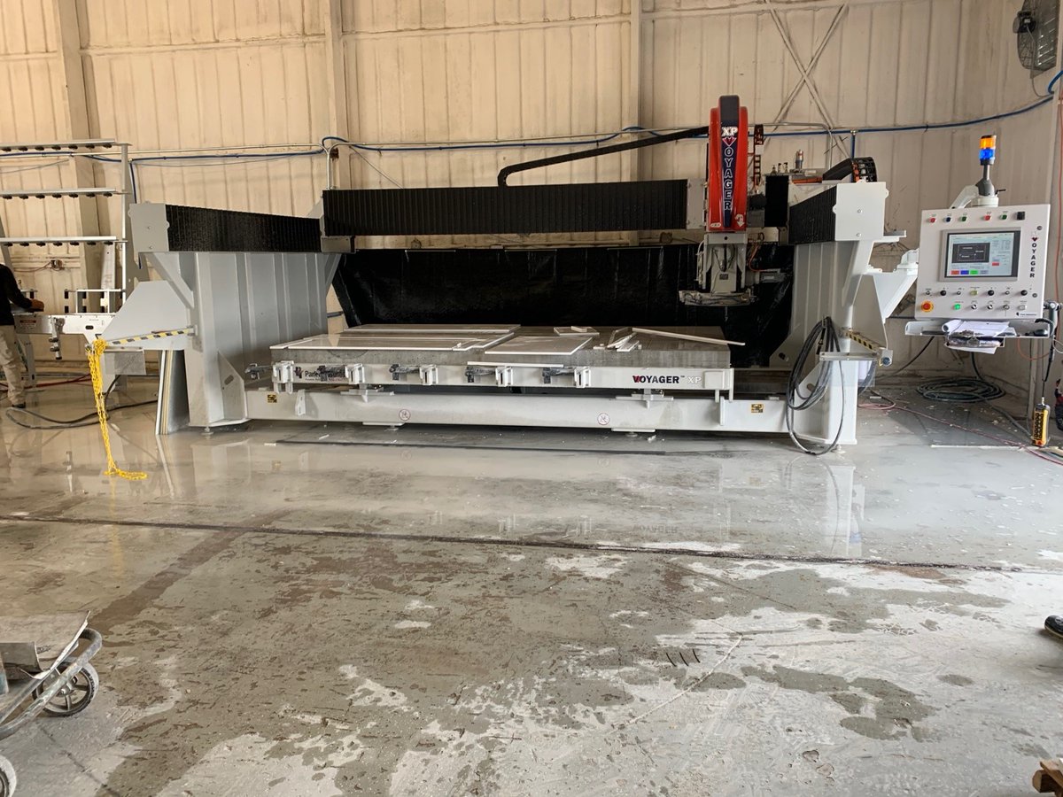 parkindustries's tweet photo. FASTBACK II w/ SlabBACK &amp; VOYAGER XP at American Granite &amp; Marble ready to rock. 🇺🇸

#freshinstallfriday https://t.co/VQWT1qitpI