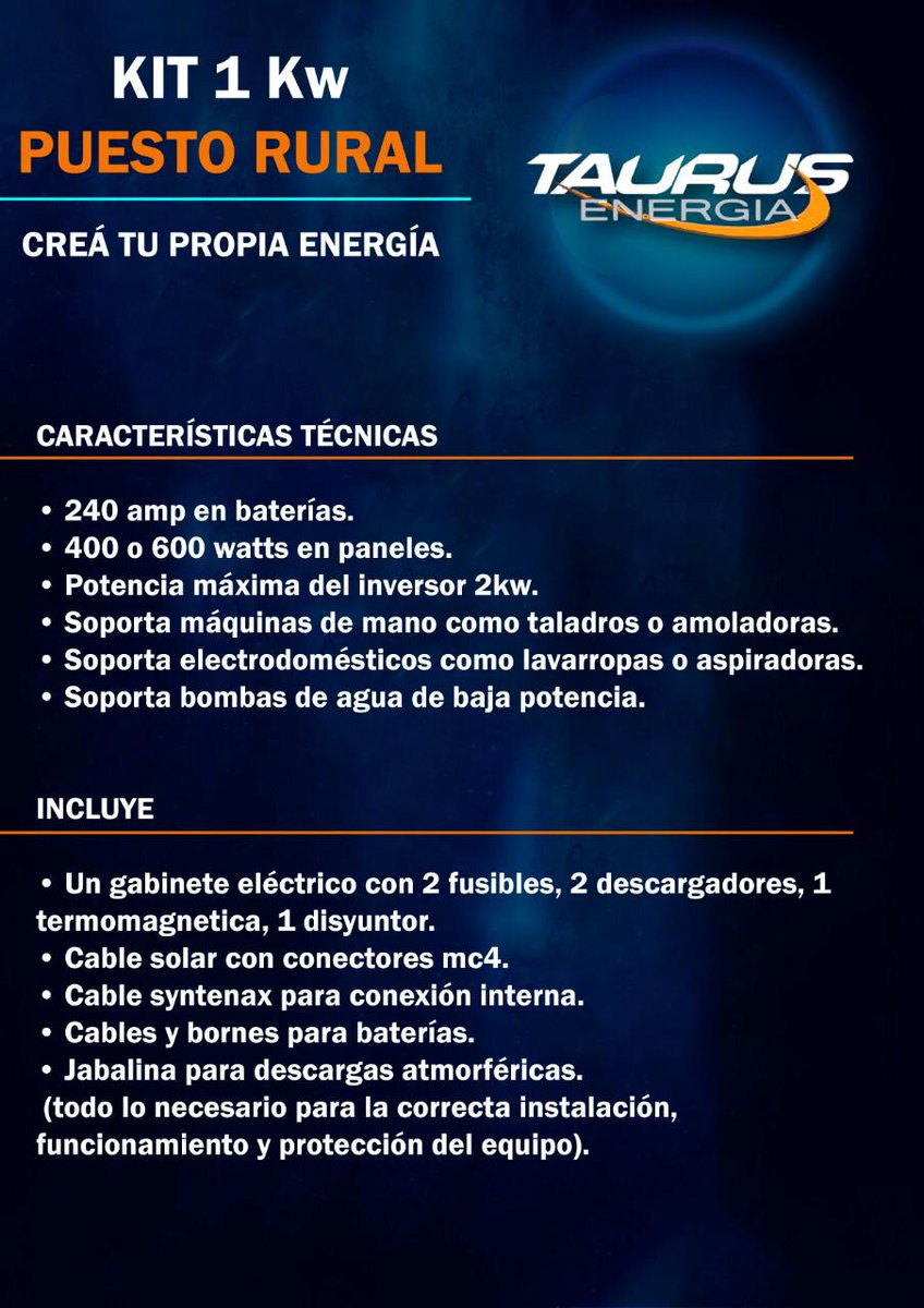 Creá tu propia energía con los paneles solares Taurus

#GrupoTaurus | #InnovacionConstante | #taurusenergia | #panelesolares | #energiasolar | #panelsolar | #energialimpia | #panel | #sol | #Energia  |