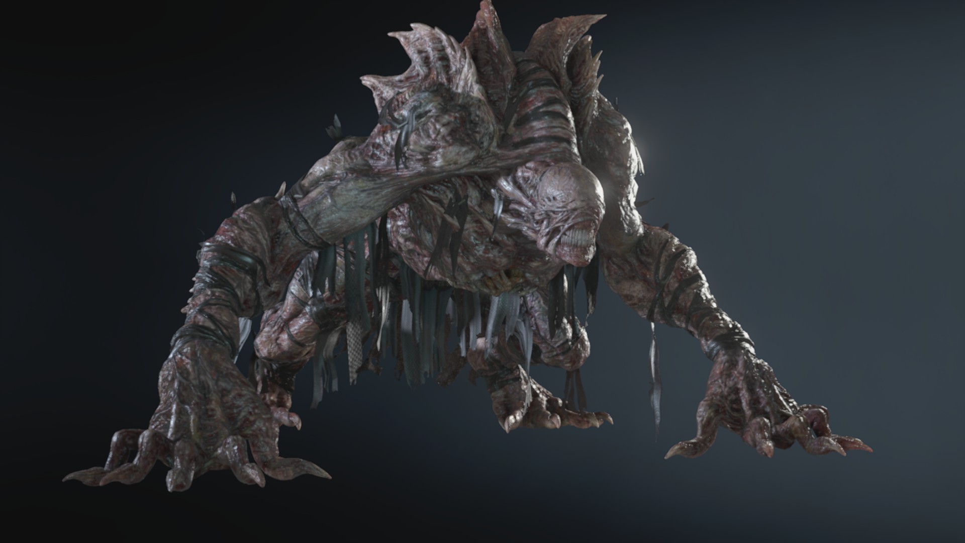 Delta12 待ちに待ったバイオハザード Re3 海外無規制版とはいえ 今回はナイフでいくらゾンビを切っても手足千切れねぇ ネメシス第２形態のコレじゃない感 ケンドもブラッドもマービンも出るけど 一瞬で出番終わり 特にブラッドはあれじゃ