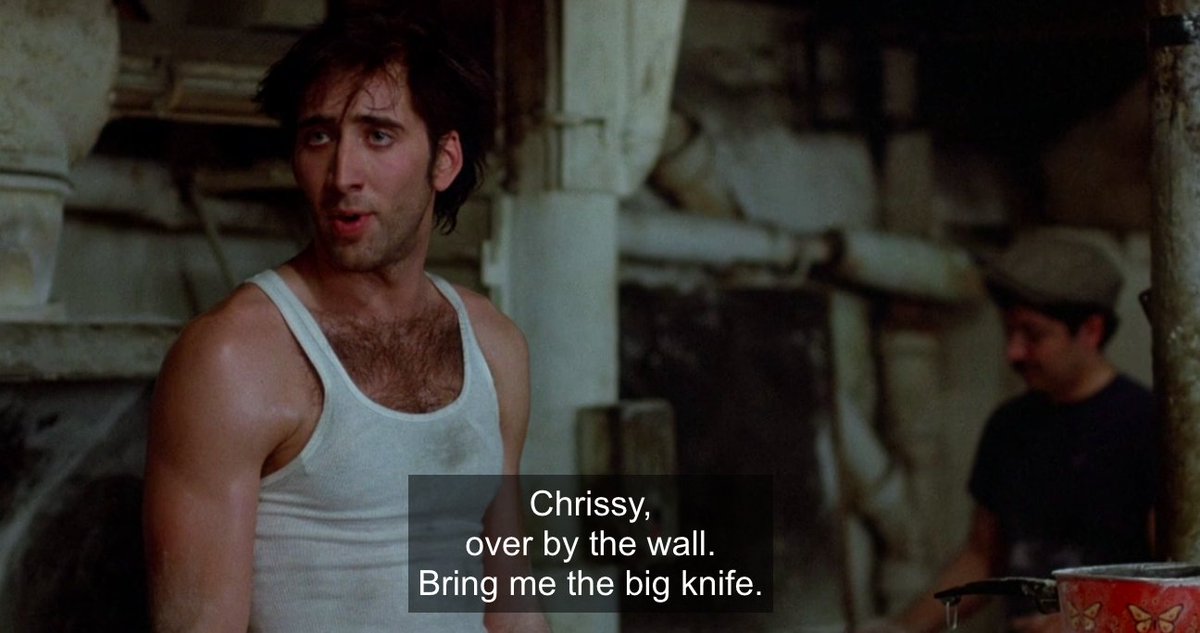 @ chrissy pls bring me the big knife