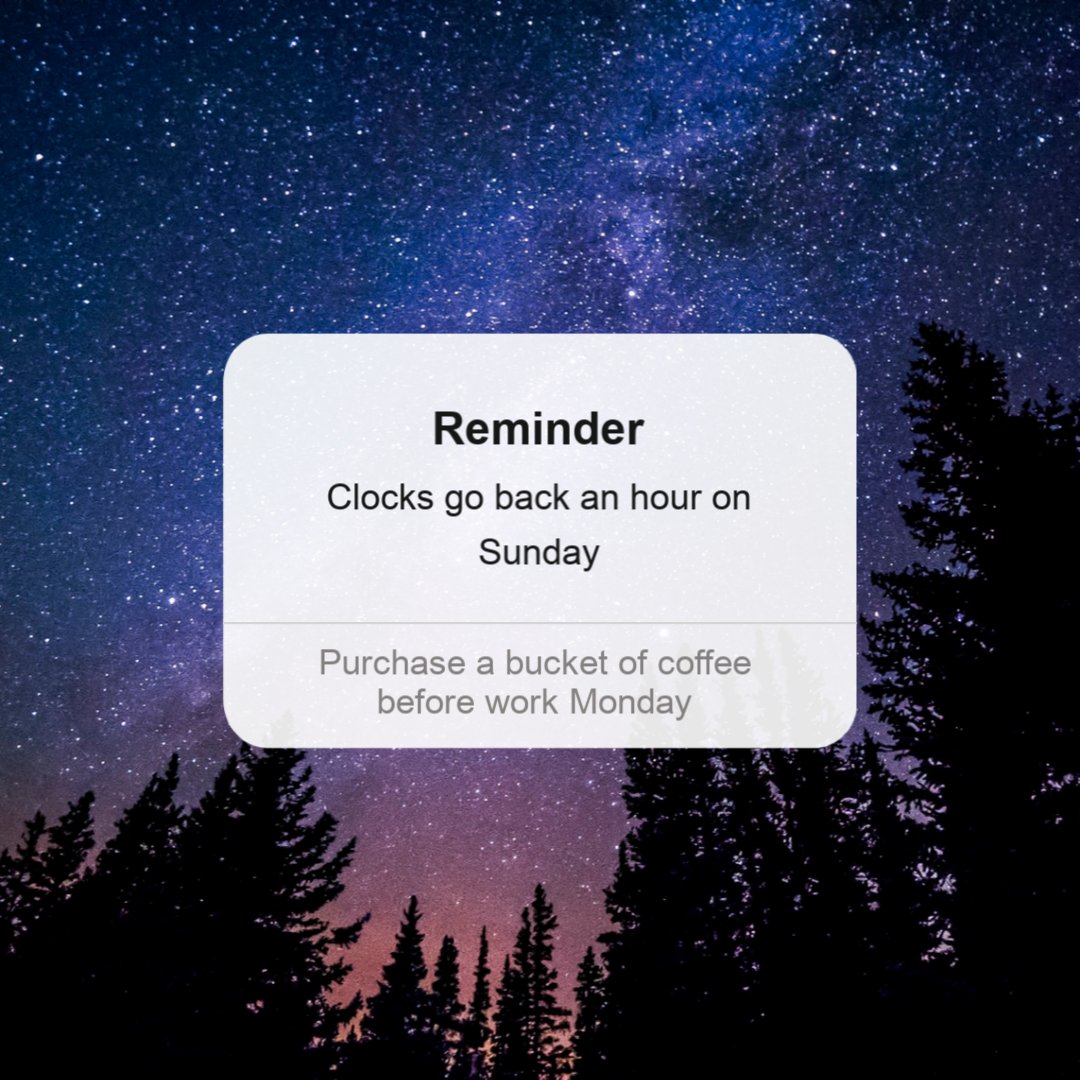 SAPoliceNews's tweet photo. Daylight Saving ends this weekend, Sunday, 5 April, when the time will shift backward an hour from 3am to 2am.🕑
We get an extra hour of sleep👍 but 5.30pm will feel like midnight👎
#daylightsaving #gainanhour #lotsofcoffeeplease https://t.co/KosEj6rWqF