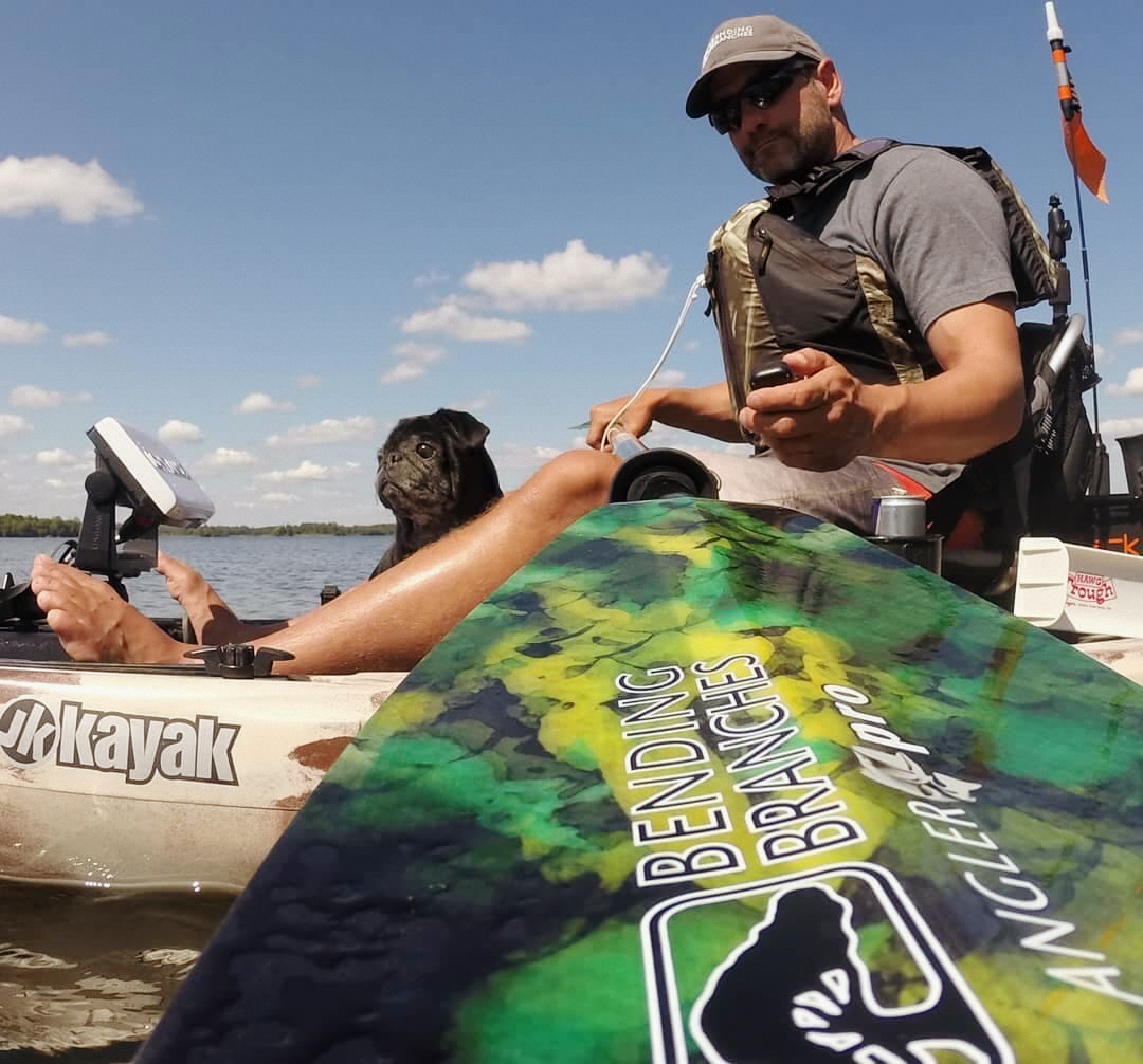 BBpaddles's tweet photo. It’s all about how you look at it. 📸 @ovkbf #bendingbranches #anglerpro #raptorpattern #kayakangler #paddlingwithpets #paddlepower #doggypaddle https://t.co/RGJeA3z7OY