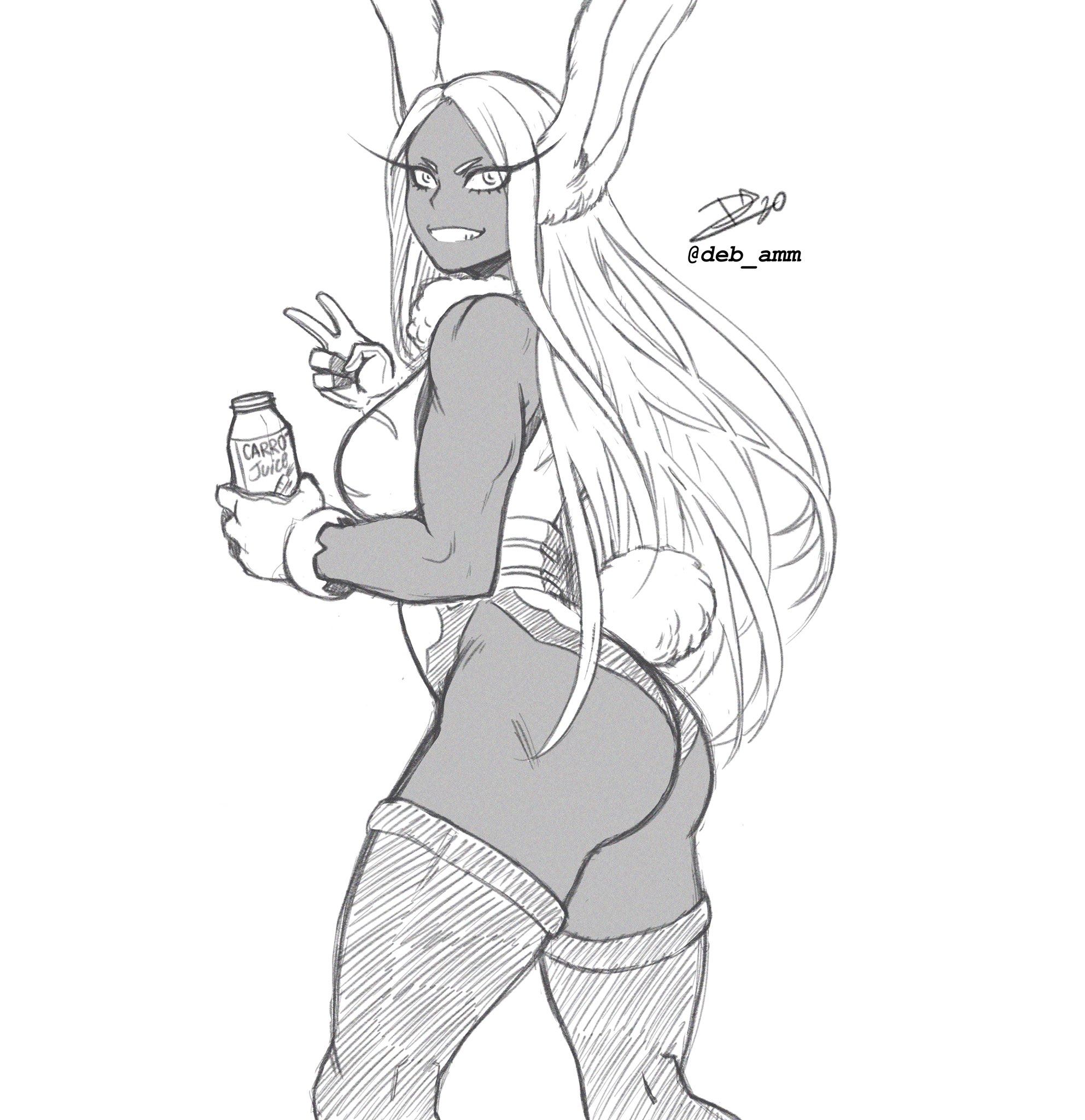 The obsession with Miruko.
#miruko #bnha #mha #fanart #ipadpro” .