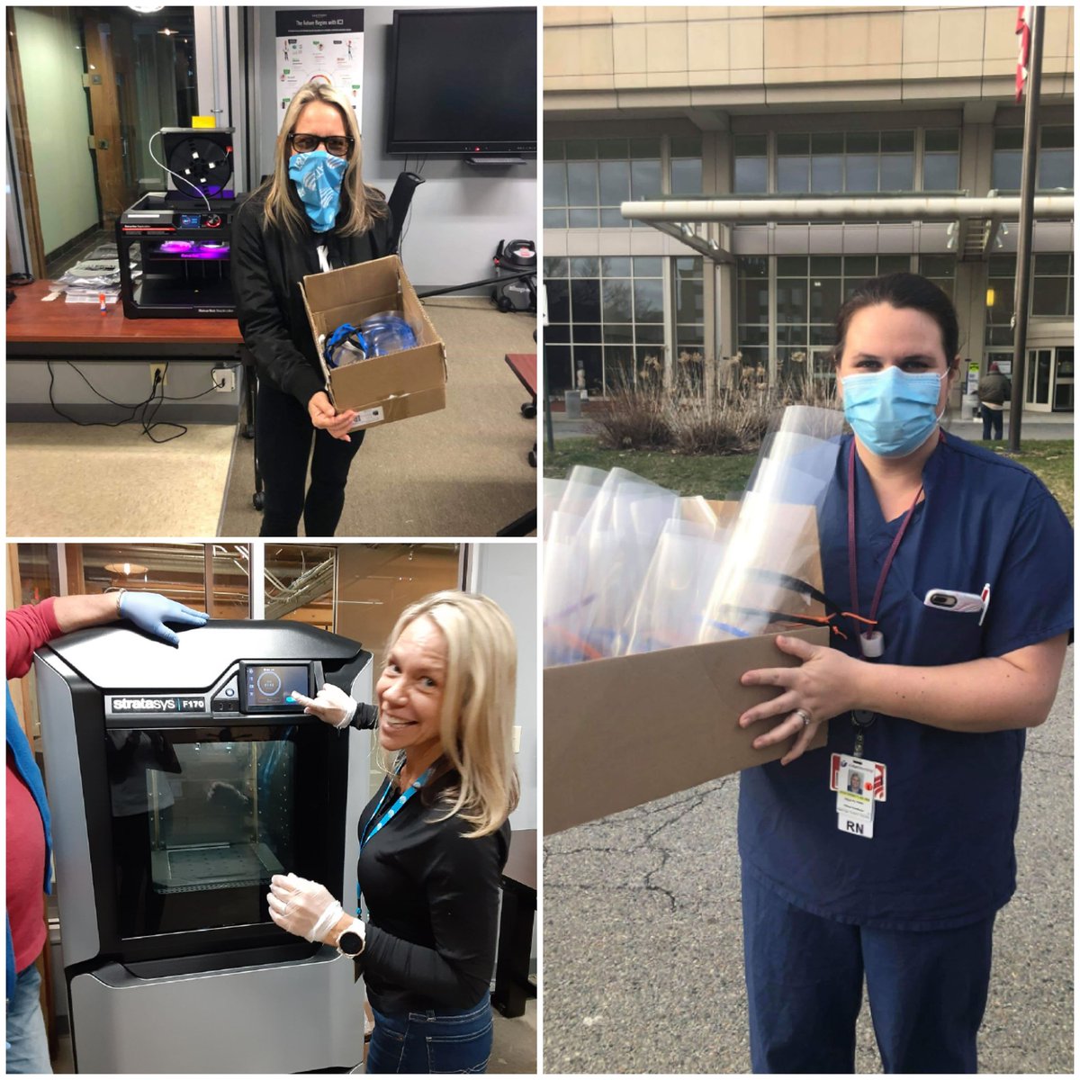 Making an impact through our local Vocational Tech Ed Schools. 3D printed face shields. Funds are needed for materials.  ⛑👨‍🚒🦸‍♂️ gofundme.com/f/1ypaflwrxc?s… <a href="/gofundme/">GoFundMe</a>
