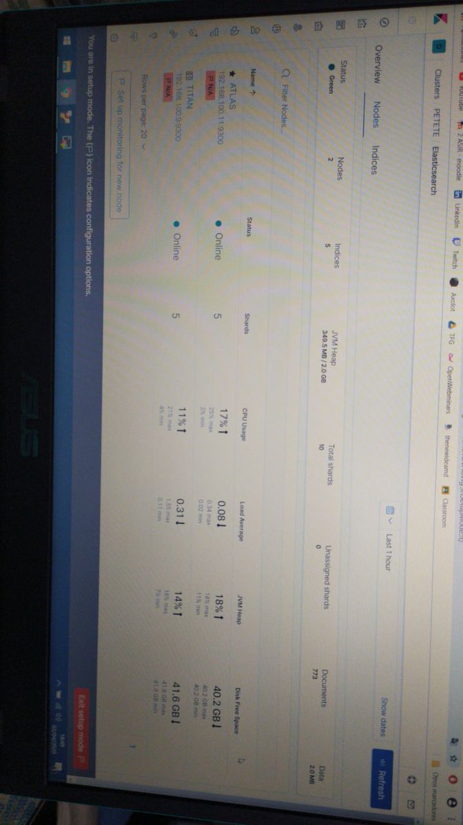 Manu_Orfeo's tweet photo. Cuando mis primeros alumnos que tengo el placer de enseñar, instalan, configuran y levantan un cluster ELK 7.6.2 por iniciativa propia. Felicidad y orgullo #SONSOFELK @ies_grancapitan @jaimerr https://t.co/nA22QU5zB8