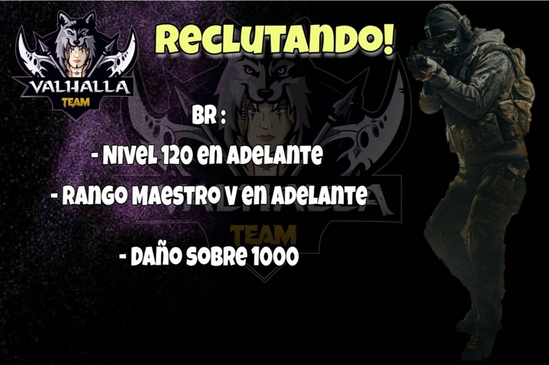 Buscamos gente  para el clan!
Activos!
Rango de temporada pasada!
Quien este interesado mandar  por privado!

BR:
- Salas competitivas
- ligas
- Salas internas