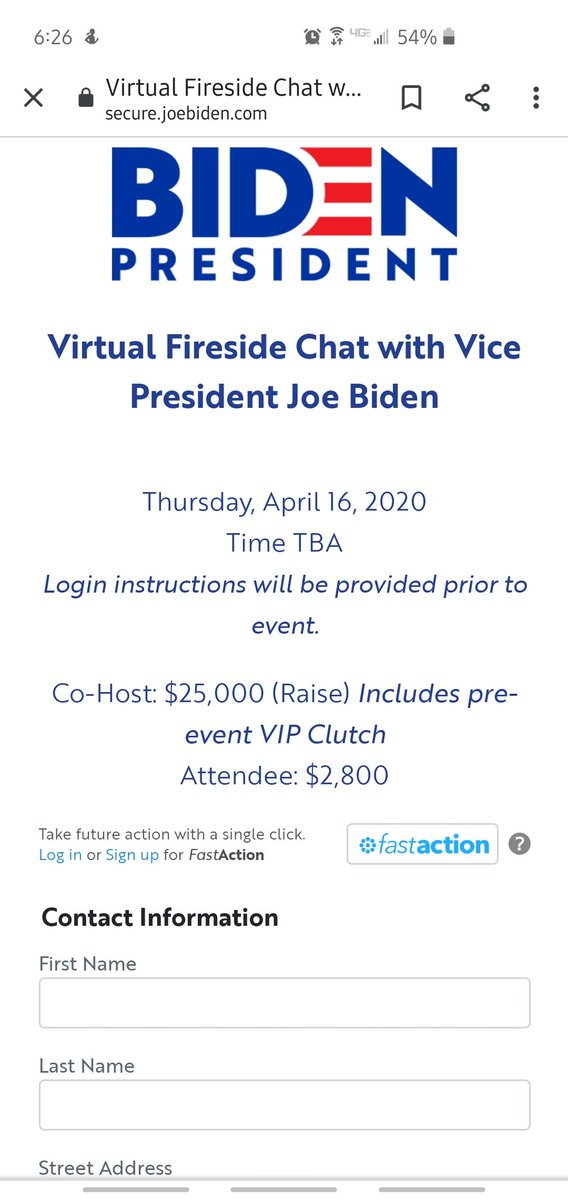 redrebel82's tweet photo. @Alyssa_Milano Could you pay my way to see what Joe Biden thinks about the state of the world? 7 million people are out of work and he wants $2,800 for me to list to him campaign. https://t.co/Qufr4BaInk