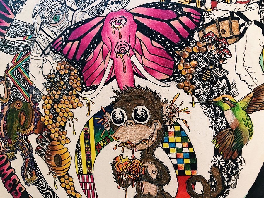 misslismarie's tweet image. I just start dreaming...and it all becomes music🔮
Left: 2015
Right: 2020
Thank you @bassnectar❤️❤️ You’ve been a huge outlet for inspiration, creativity, and growth...”Think for yourself and question”💭 #basshead #bassnectar 

Inspired by the talented uncommonculture✨