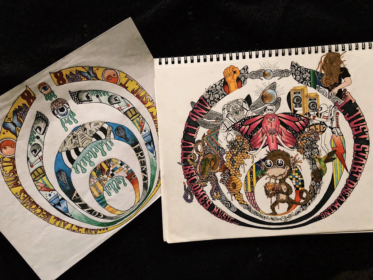 misslismarie's tweet image. I just start dreaming...and it all becomes music🔮
Left: 2015
Right: 2020
Thank you @bassnectar❤️❤️ You’ve been a huge outlet for inspiration, creativity, and growth...”Think for yourself and question”💭 #basshead #bassnectar 

Inspired by the talented uncommonculture✨