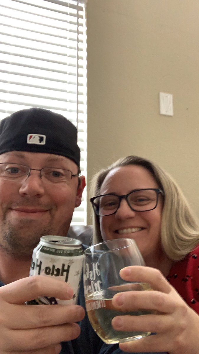 EddiewatchesMlb's tweet photo. @jenniethepooh71 is drinking as always and I for once decided to join her. Beer huh? I’ve heard of it. I better buy a lot in case I like it!!! https://t.co/FPZFTrY1o9