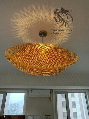 Narin Rattan Avize Aydinlatma Armaturu Cin El Yapimi Bambu Hasir Golge Tavanda Asili Kolye Lamba Parlaklik Tasarim Fuaye Chandelier Light Fixture Lustre Designchandelier Lighting Aliexpress