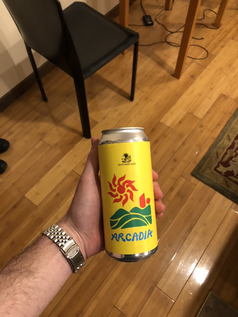 Hey guys. Happy Friday. Let’s carry this energy into the weekend. Also this is a beautiful can and a delicious brew. Take it easy