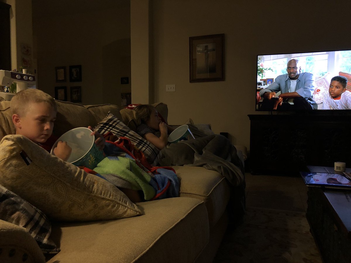 MSargent10's tweet photo. More Family Fun Friday! Introducing the kids to a classic... Space Jam! #SycaMOREyr3 #IamDSISDistance https://t.co/5kF7rZXLEe