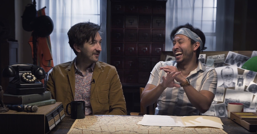 "does hair.. grow through the skull?""that is- ..absolutely not."SO, the floral shirt, the blue and white shirt, shane& #39;s moustache AND bandana bergara? this entire episode screamed My Rights. ryan is a clown who knows nothing about basic human anatomy, pass it on.enjoy these!