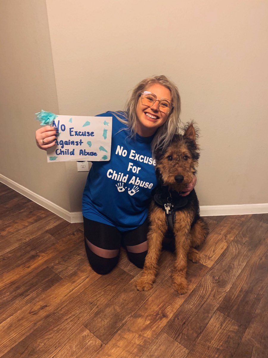 FanninCCC's tweet image. Our staff wearing BLUE 💙😎 and taking the #2020VisionChallenge to #SeeTheSigns of child abuse #GoBlueDay