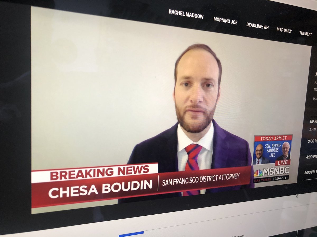 Katy Tur interviews Chesa Boudin