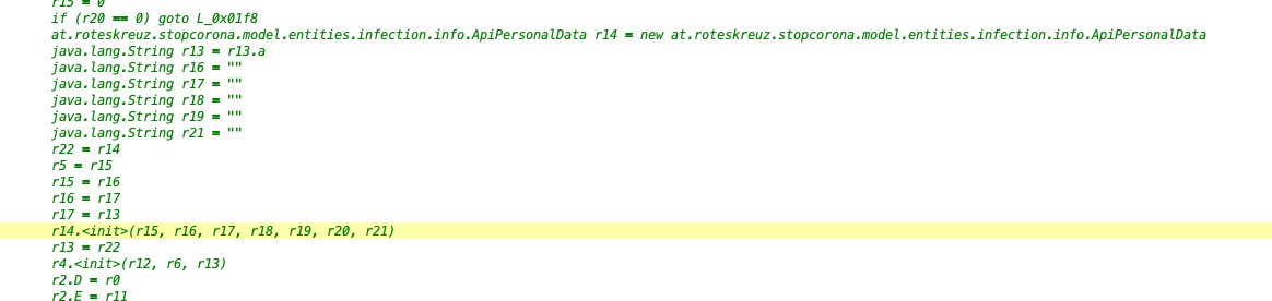 More interestingly, there is a prepared data for "name, dob, city, zip" even though it isn& #39;t used. This might be a generated artifact from a data scheme, but it does not fit to "anonymous". Nevertheless it is never used - but rather filled with empty strings.