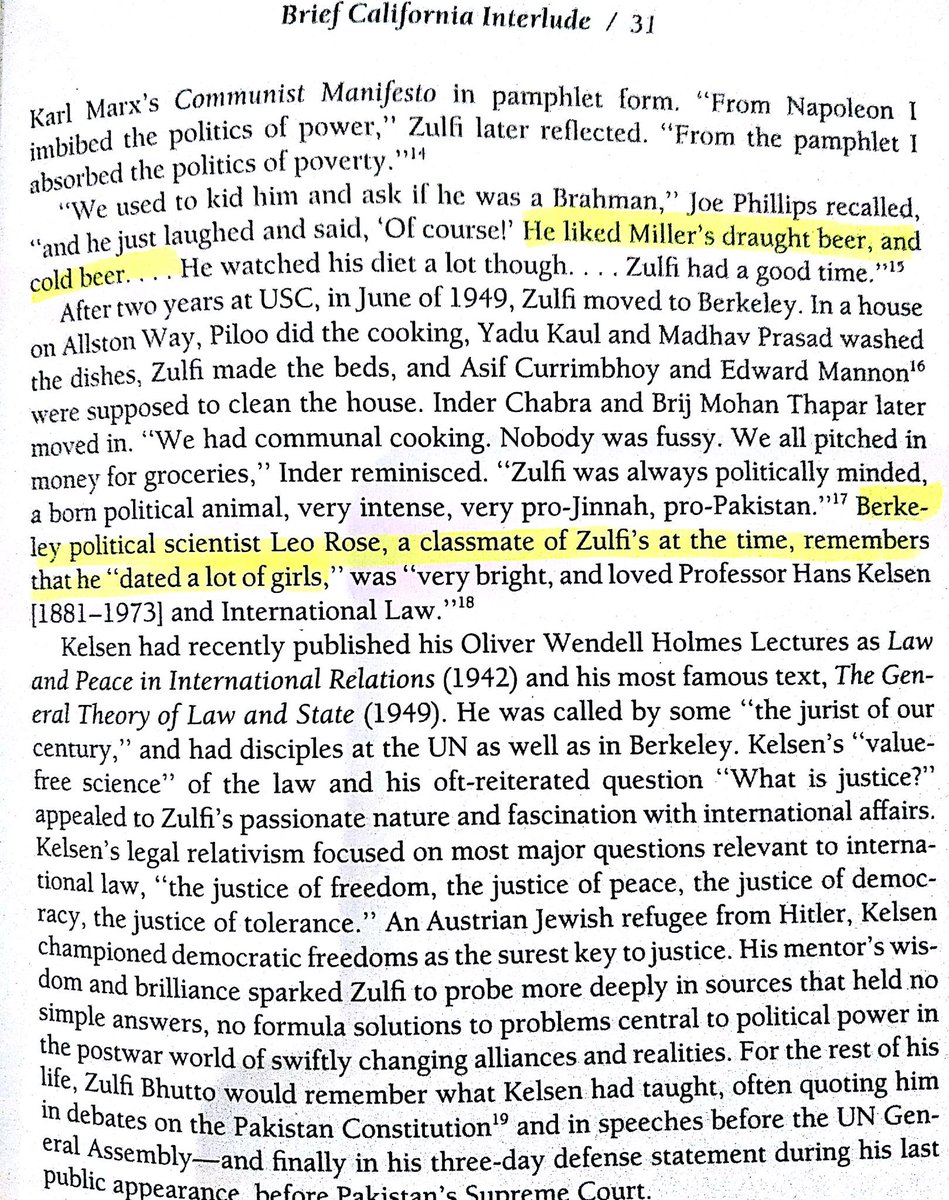 •Whilst Bhutto was in the US & still married to Amir Begum, he was dating multiple women.• In 1949, upon his return to Pak for his sister's wedding, Bhutto proposed Nusrat.•Bhutto returned & still continued dating women.(Bhutto's fav beers - Draught & Cold Beer)