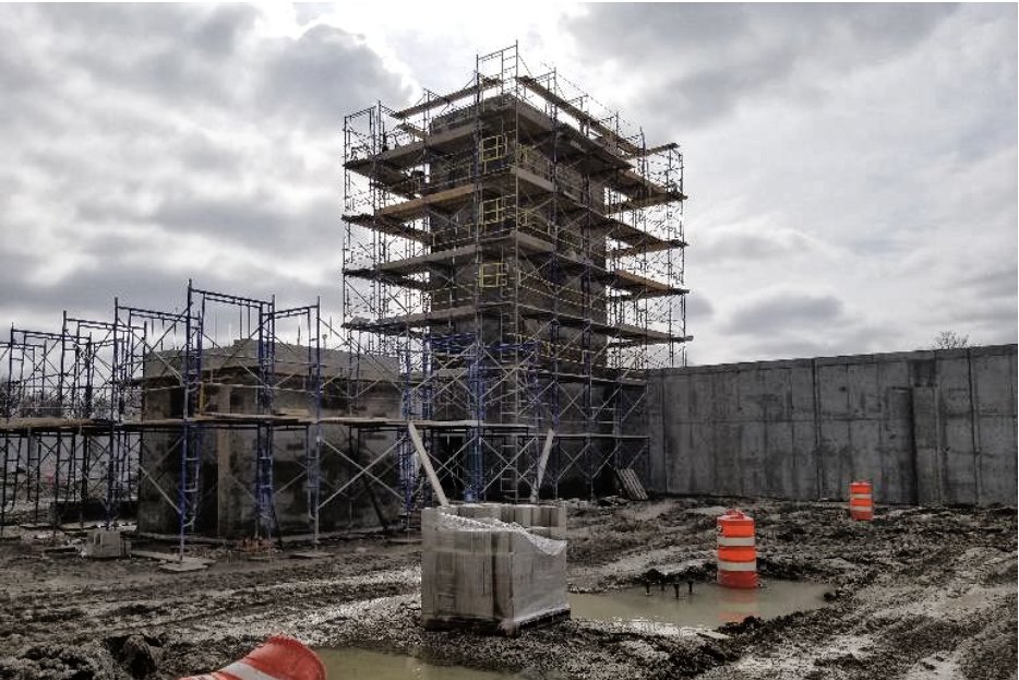 ACSD_News's tweet photo. Two years ago on this date, the Ames community voted in support of the $110 million bond referendum with an 84.7% yes vote. Today, walls are being built. #AmesCSD #AmesHighPride #FutureAHS https://t.co/zyYMWRQoOe