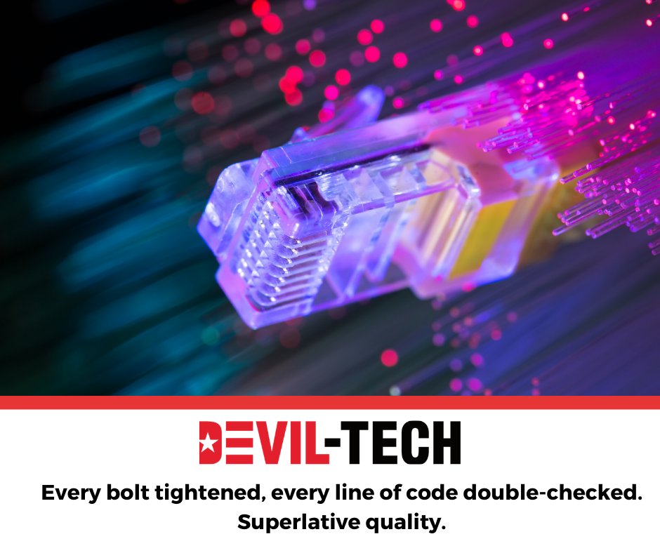 DeVilTechSolns's tweet photo. At DeVil-Tech, 100% accuracy is our minimum expectation. You can be assured that our solutions are checked in triplicate, with every decision given careful consideration. https://t.co/qjO3Hj1Xps

#Data #Systems #Tech https://t.co/XnwYyKZEGv
