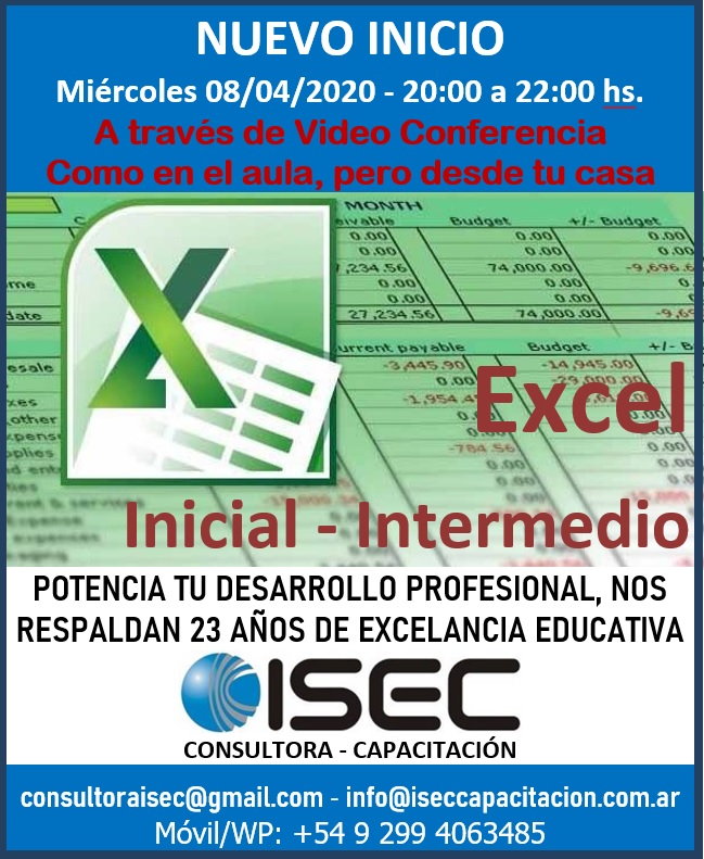 ISECCAPACITA's tweet photo. Capacitaciones a Distancia - Inicios Próxima Semana https://t.co/8jYNcSiX6d