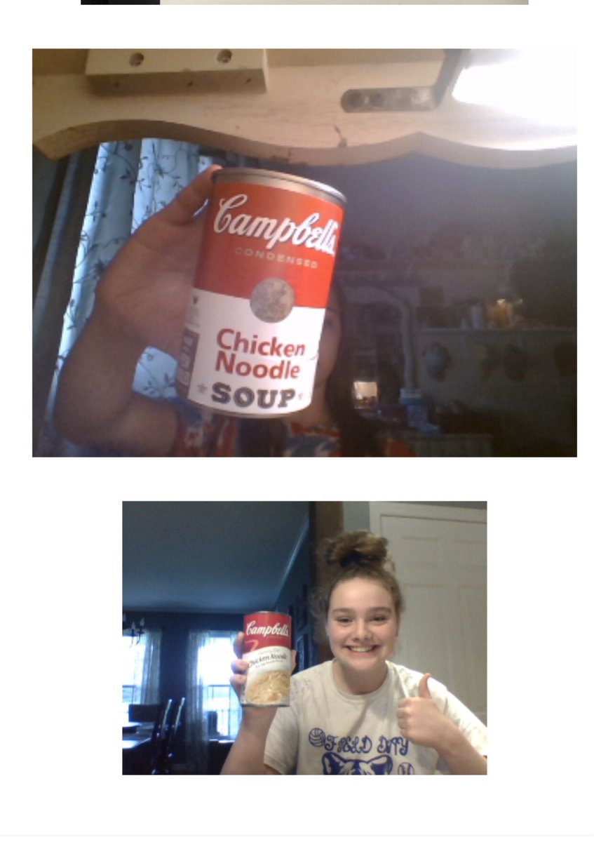 JLongoEA's tweet photo. Congrats to all our Solve and Find winners : Can of Soup 🍲 @EASchool https://t.co/HRROyQObLP
