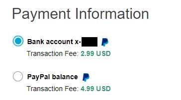 Xoom will ask you which of your Paypal accounts to use next. It's an extra fee to use your Paypal balance instead of your own bank account, which is weird to me. But so you know.