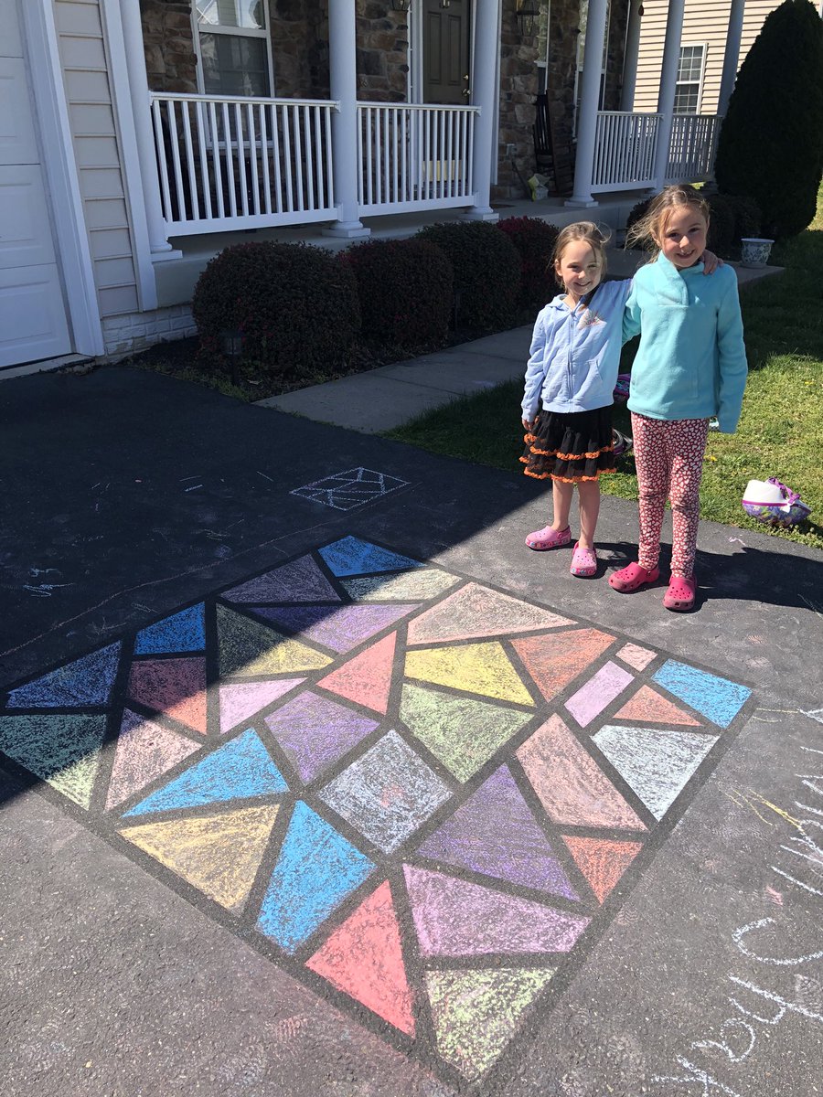 A great afternoon for math, art, and pure joy. Such a fun project. ❤️