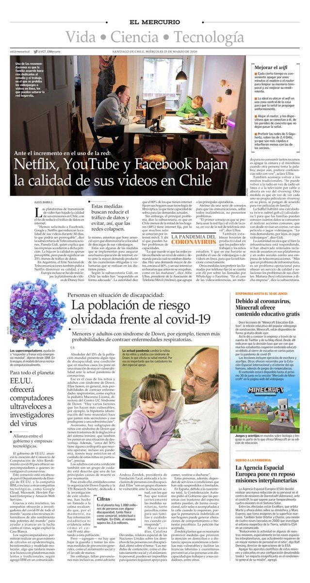 maurotor's tweet photo. EE.UU. junto con #IBM ofrecerán computadores ultraveloces a investigadores del #Covid19 
Los dejo invitados a leer la nota del @ElMercurio_cl https://t.co/GgKlf7dUbV