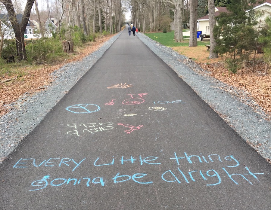 BVdesigngroup's tweet photo. There are many ways we can all practice social distancing while spending time outside! Don't gather in groups, carry water and hand sanitizer with you, and wash your hands when you get home. How are you safely getting fresh air these days? 🐝🍃 #getoustide #sharethetrail https://t.co/7kqabgGXon