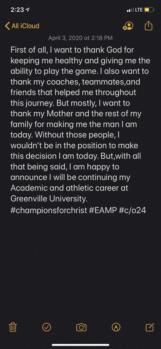 ThomasDowell20's tweet photo. Thankful for everyone who helped me throughout this journey.
#EMAP #Foreveracomanche @FootballCahokia @EMAPFootball @ https://t.co/SSQEU0jhFw