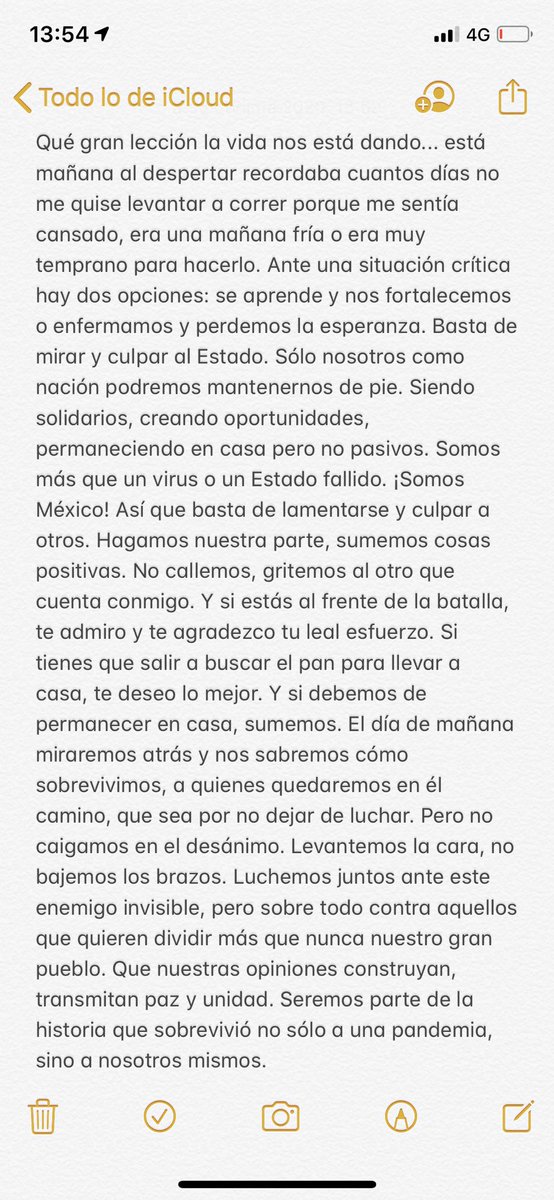 Es nuestro momento. 🆘👊🏽🆙🇲🇽🔊