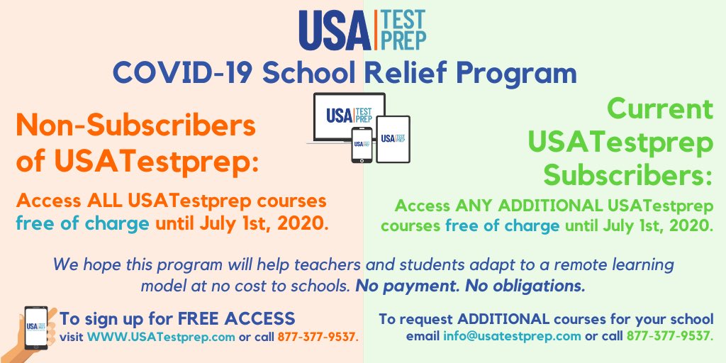 USATestprep: Preparing Students For What's Next tweet media