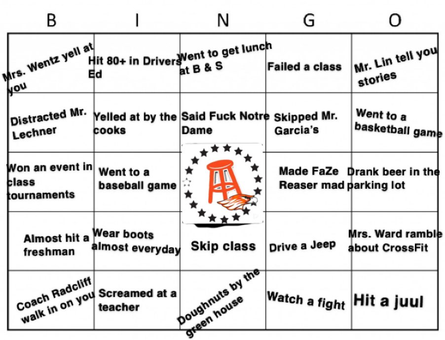 ShBarstool's tweet photo. South Harrison Bingo https://t.co/uWMzg2fd8w