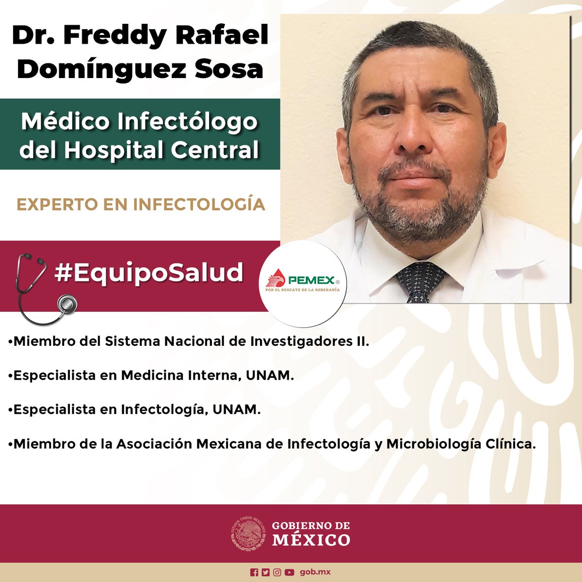 PuertoLazaroCardenas on Twitter: "El Dr. Freddy Rafael Domínguez ...