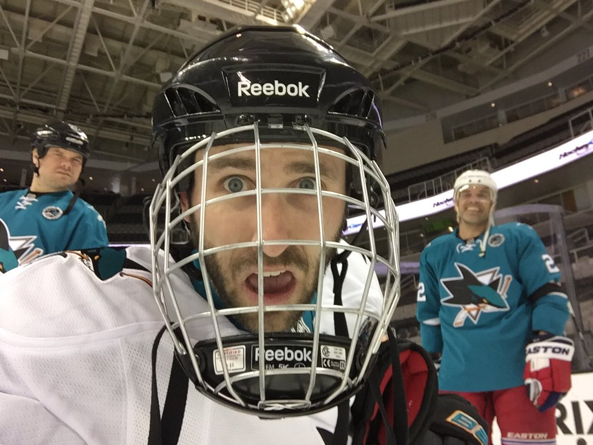 Happy 39th Birthday to #SJSharks Central, and Pre and Post Game live host Brodie Brazil.

📸 <a href="/BrodieNBCS/">Brodie Brazil</a>