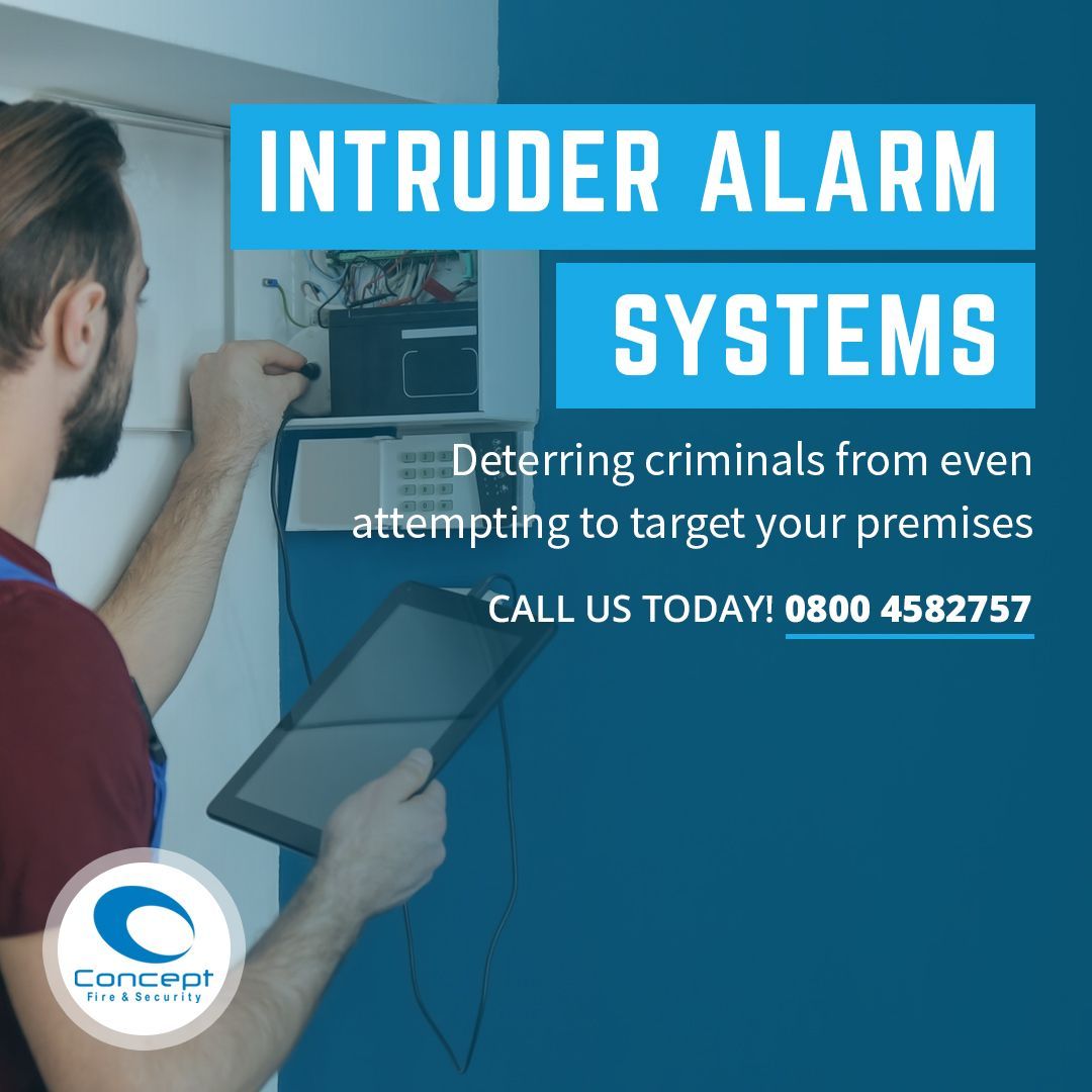 ConceptFS's tweet image. Fitting an Intruder Alarm System is a fast route to peace of mind - and lower insurance premiums. By deterring criminals from even attempting to target your premises and interrupting them if they do, they protect your business from the cost and disruption theft causes.

#security