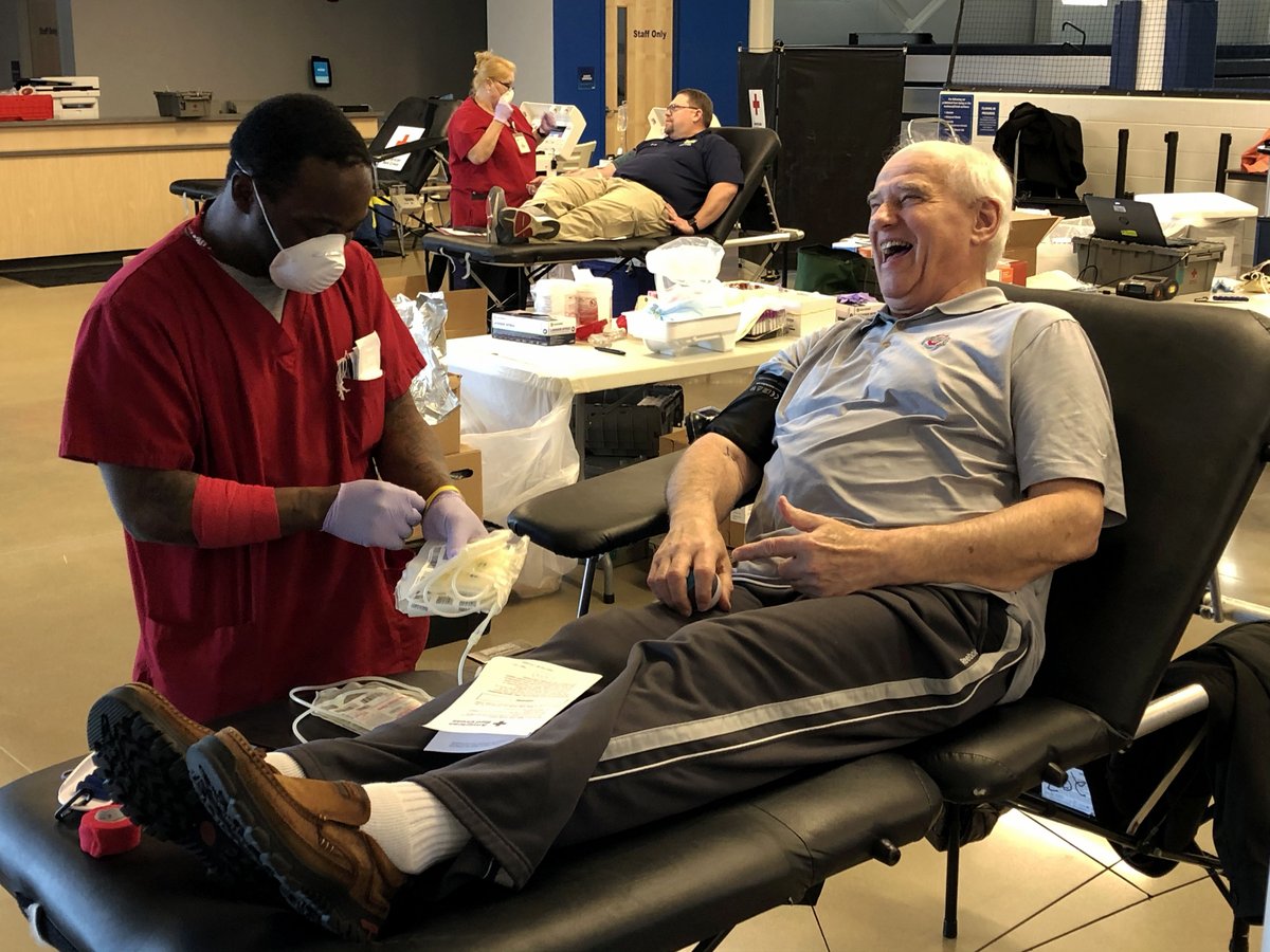 CPSportsCenter's tweet photo. Proud to work with our great partners, @FRMC_Hospital and the American Red Cross, to host a blood drive at the facility today! With 101 donation appointments scheduled, it's great testament to this community coming together in a time of need.
#InThisTogether #SanduskyStrong https://t.co/UPe0j7A1pF