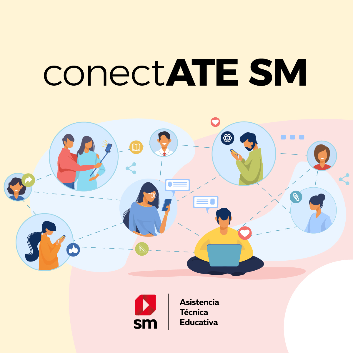 Ediciones_SM's tweet photo. 📩Actualidad educativa, orientaciones pedagógicas y recursos gratuitos para #docentes y equipos directivos, creados por la comunidad de Fundación ATE SM. ↘️¡#ConéctATE y descubre más en https://t.co/qT4y9qF6ey! ↙️

#Educación #LaEducaciónNosMueve #ATESM https://t.co/YQ3XQFsBIP