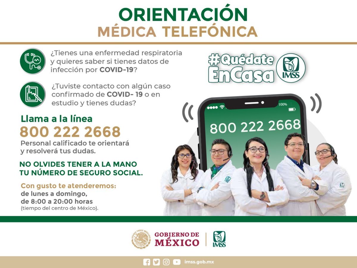 IMSS Sonora on Twitter: "¿Tienes una enfermedad respiratoria y ...