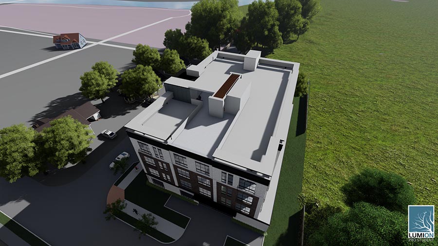 Anderson_Canyon's tweet photo. Here are a few of the latest renderings for our Fox Street project under development by Matrix Commercial! This 21 unit apartment building with 3 levels of units over podium garage will be coming to Houston's East End. #houstonarchitect #houstonrealestate #eastend #multifamily https://t.co/1t7AN5vpR8